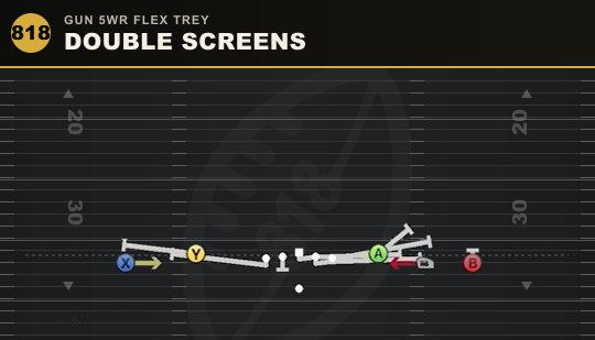 DOUBLE SCREENS from Gun 5WR Flex Trey
