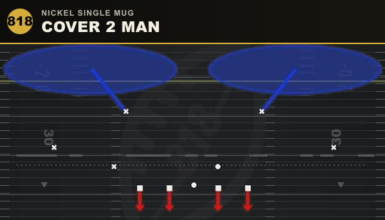 COVER 2 MAN from Nickel Single Mug