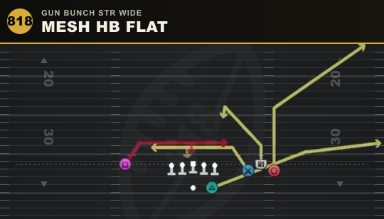 MESH HB FLAT from Gun Bunch Str Wide