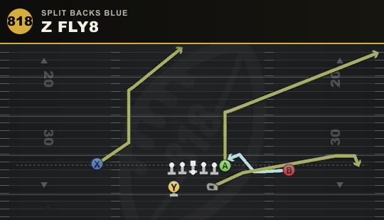 Z FLY8 from Split Backs Blue