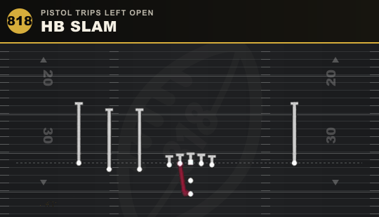 HB SLAM from Pistol Trips Left Open