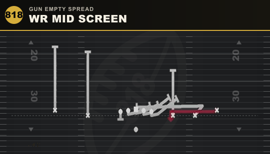 WR MID SCREEN from Gun Empty Spread