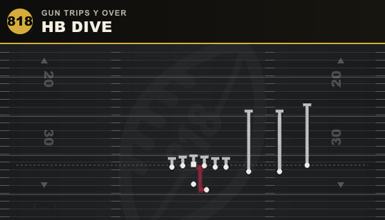 HB DIVE from Gun Trips Y Over