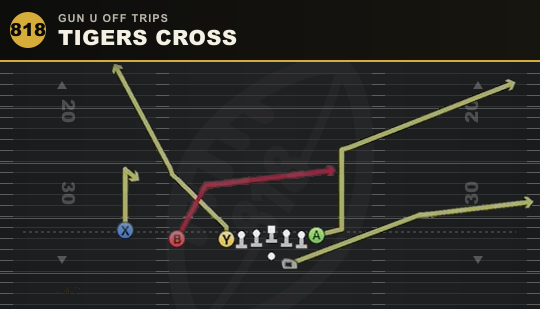 TIGERS CROSS from Gun U Off Trips