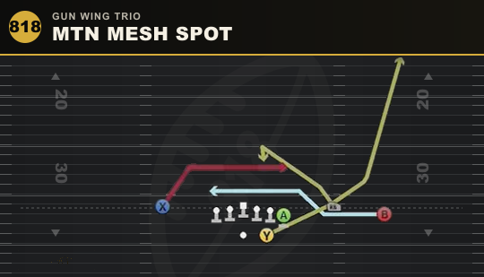MTN MESH SPOT from Gun Wing Trio