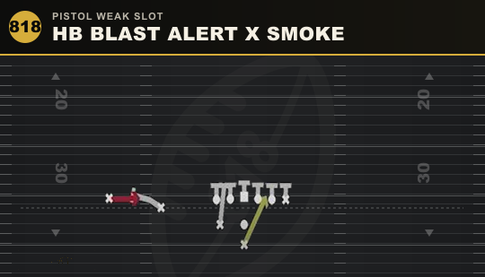 HB BLAST ALERT X SMOKE from Pistol Weak Slot