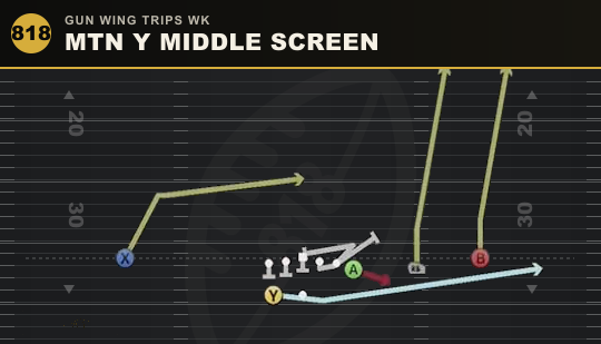 MTN Y MIDDLE SCREEN from Gun Wing Trips Wk