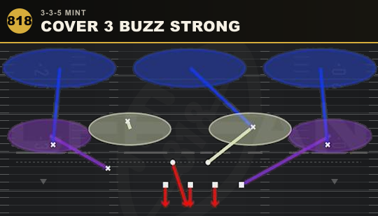 COVER 3 BUZZ STRONG from 3-3-5 Mint