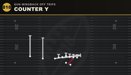 COUNTER Y from Gun Wingback Off Trips