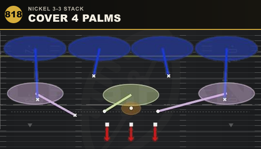 COVER 4 PALMS from Nickel 3-3 Stack