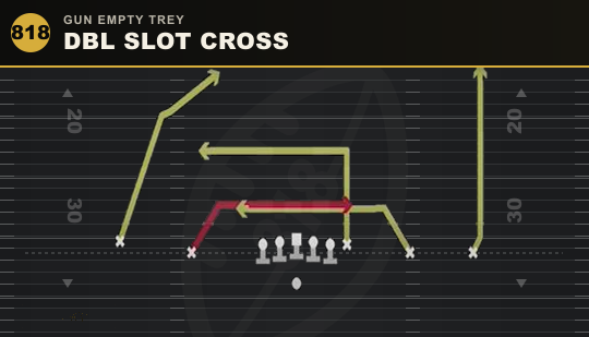 DBL SLOT CROSS from Gun Empty Trey