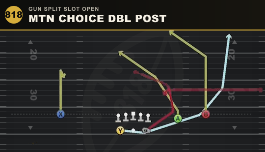 MTN CHOICE DBL POST from Gun Split Slot Open