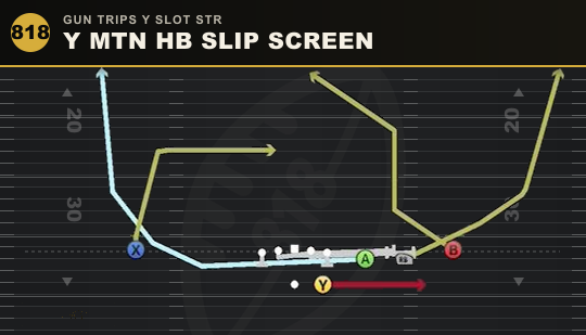 Y MTN HB SLIP SCREEN from Gun Trips Y Slot Str