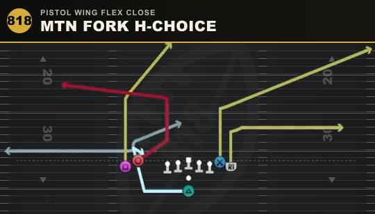 MTN FORK H-CHOICE from Pistol Wing Flex Close