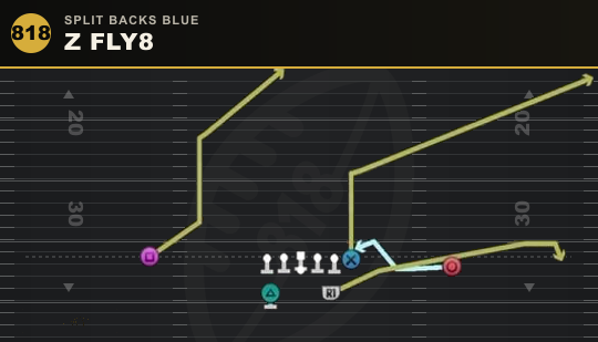 Z FLY8 from Split Backs Blue