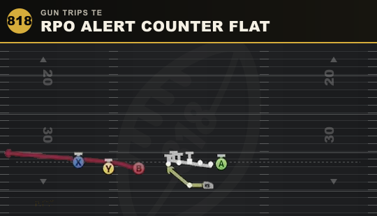 RPO ALERT COUNTER FLAT from Gun Trips TE