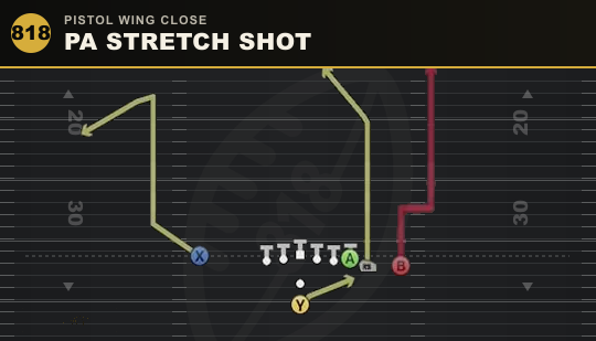 PA STRETCH SHOT from Pistol Wing Close