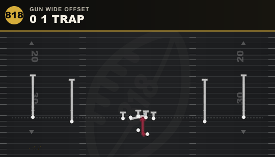 0 1 TRAP from Gun Wide Offset