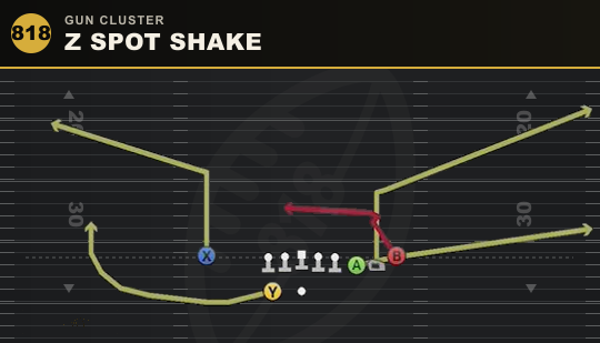 Z SPOT SHAKE from Gun Cluster