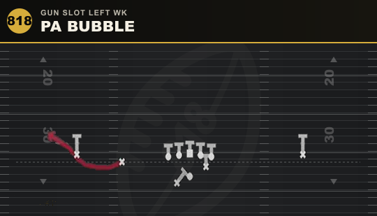 PA BUBBLE from Gun Slot Left Wk