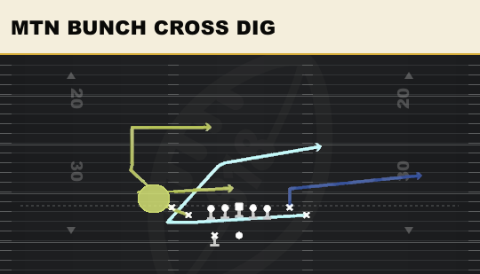 MTN BUNCH CROSS DIG from Tight Flex Wk