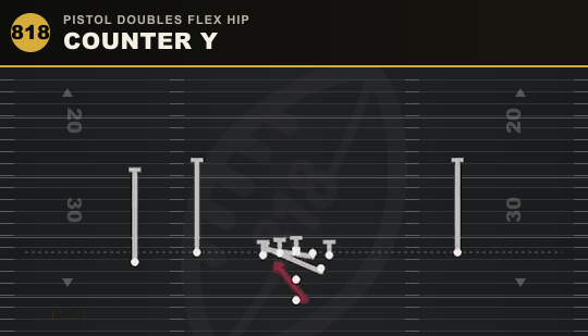 COUNTER Y from Pistol Doubles Flex Hip