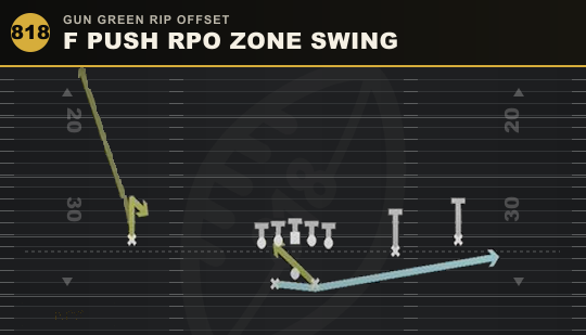 F PUSH RPO ZONE SWING from Gun Green Rip Offset