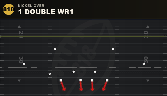 1 DOUBLE WR1 from Nickel Over