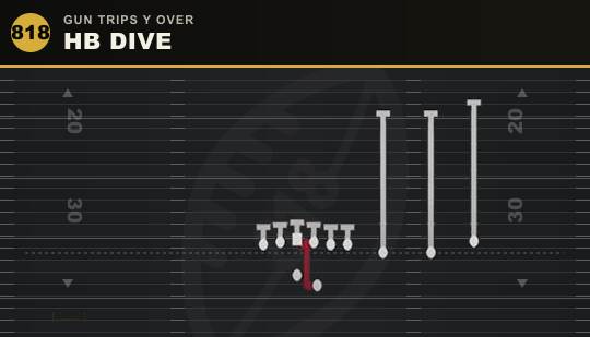 HB DIVE from Gun Trips Y Over