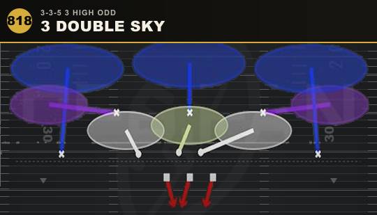 3 DOUBLE SKY from 3-3-5 3 High Odd