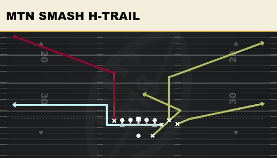 MTN SMASH H-TRAIL from Bunch TE Str