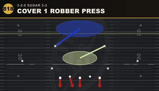 COVER 1 ROBBER PRESS from 3-2-6 Sugar 3-2