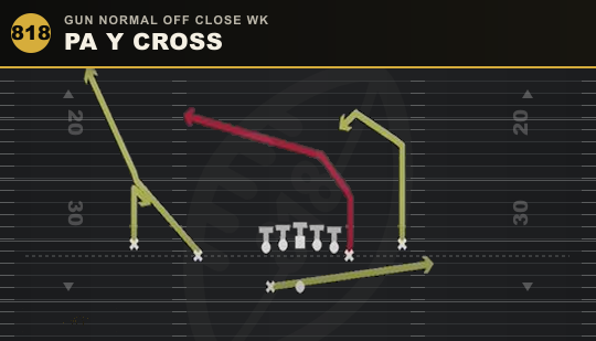 PA Y CROSS from Gun Normal Off Close Wk