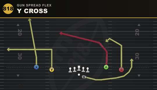 Y CROSS from Gun Spread Flex