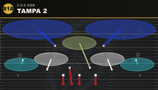 TAMPA 2 from 3-2-6 Odd