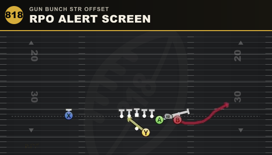 RPO ALERT SCREEN from Gun Bunch Str Offset