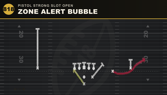 ZONE ALERT BUBBLE from Pistol Strong Slot Open