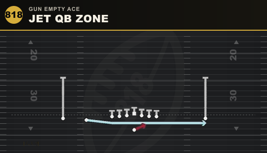 JET QB ZONE from Gun Empty Ace
