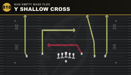 Y SHALLOW CROSS from Gun Empty Base Flex