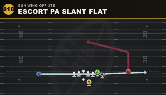 ESCORT PA SLANT FLAT from Gun Wing Off 3TE