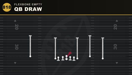 QB DRAW from Flexbone Empty