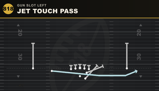JET TOUCH PASS from Gun Slot Left
