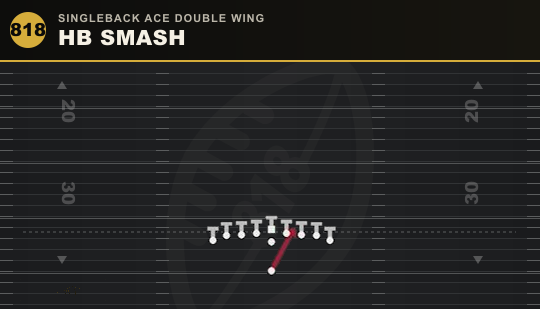 HB SMASH from Singleback Ace Double Wing
