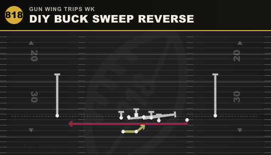 DIY BUCK SWEEP REVERSE from Gun Wing Trips Wk