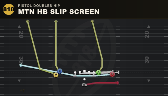 MTN HB SLIP SCREEN from Pistol Doubles Hip