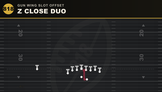 Z CLOSE DUO from Gun Wing Slot Offset