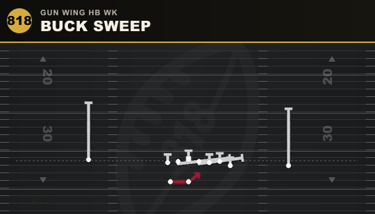 BUCK SWEEP from Gun Wing HB Wk