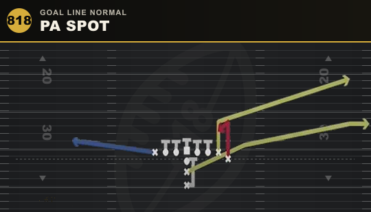 PA SPOT from Goal Line Normal