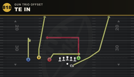 TE IN from Gun Trio Offset