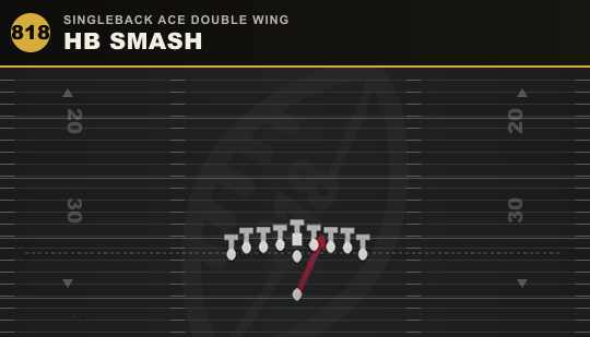 HB SMASH from Singleback Ace Double Wing